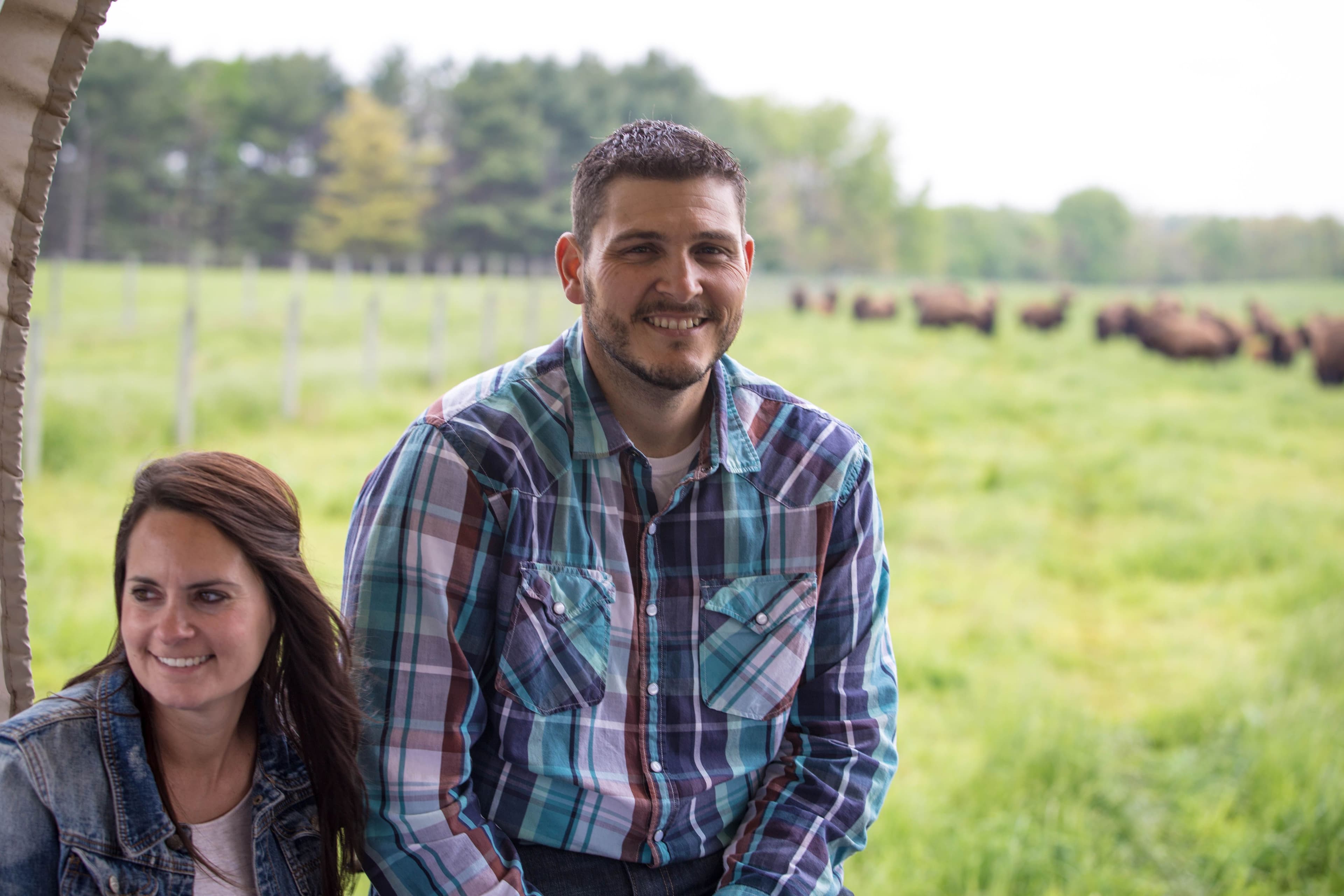 Cook's Bison Ranch, LaGrange County, Indiana